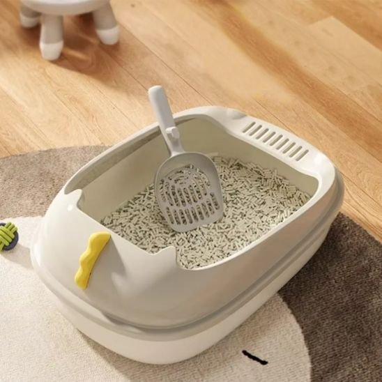 Bac à litière chat | Design Anti-odeurs