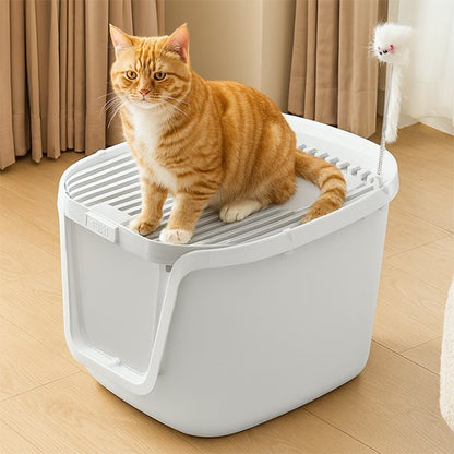 Bac à litière Chat | Design Anti-odeurs