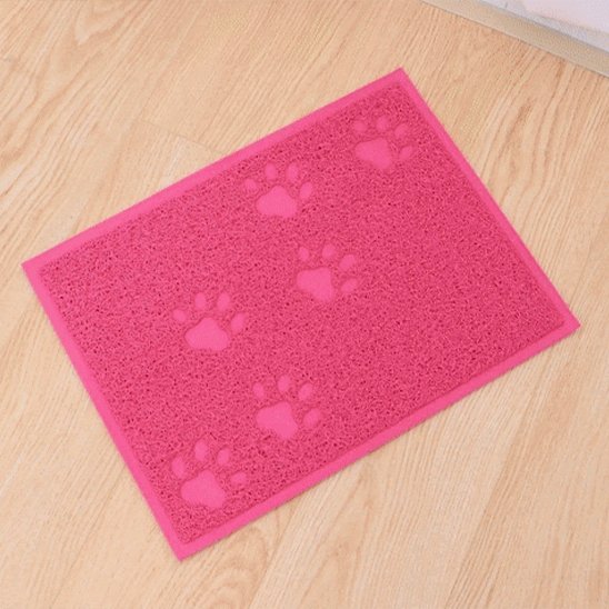 Tapis chat litière | Anti-projection Lavable