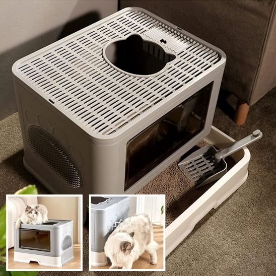 Bac litière chat | Premium Comfort