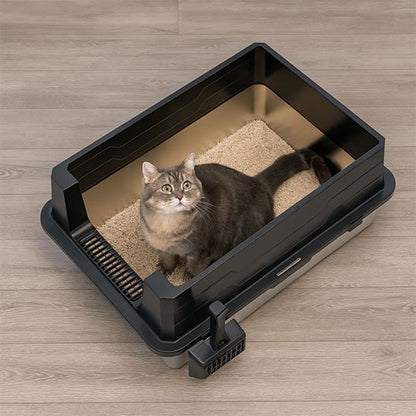 Bac à litière Chat | Design Anti-odeurs