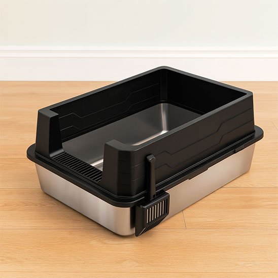 Bac à litière Chat | Design Anti-odeurs