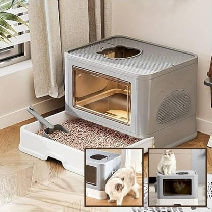 Bac litière chat | Premium Comfort