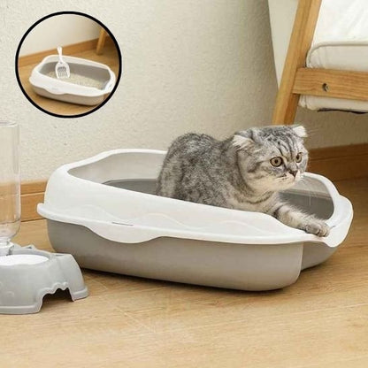 Bac à litière chat | Anti-odeurs Premium