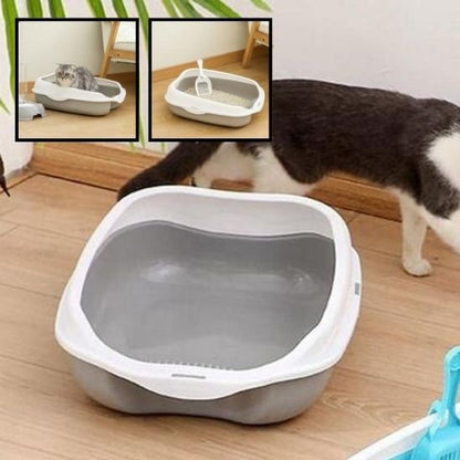 Bac à litière chat | Anti-odeurs Premium